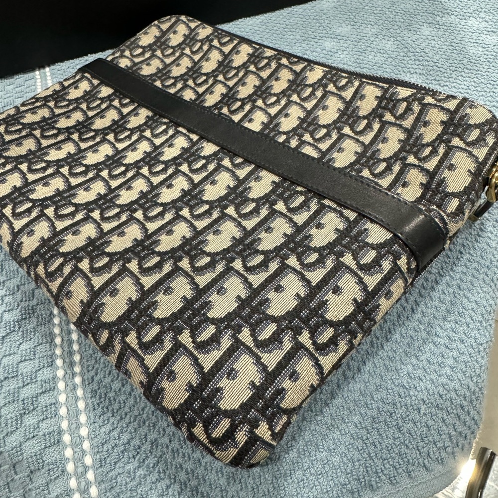 Christian Dior Saddle Cloth Clutch Bag - Picture 4 of 10